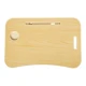 Mesa Laptop Cama Con Posa Vaso Beige