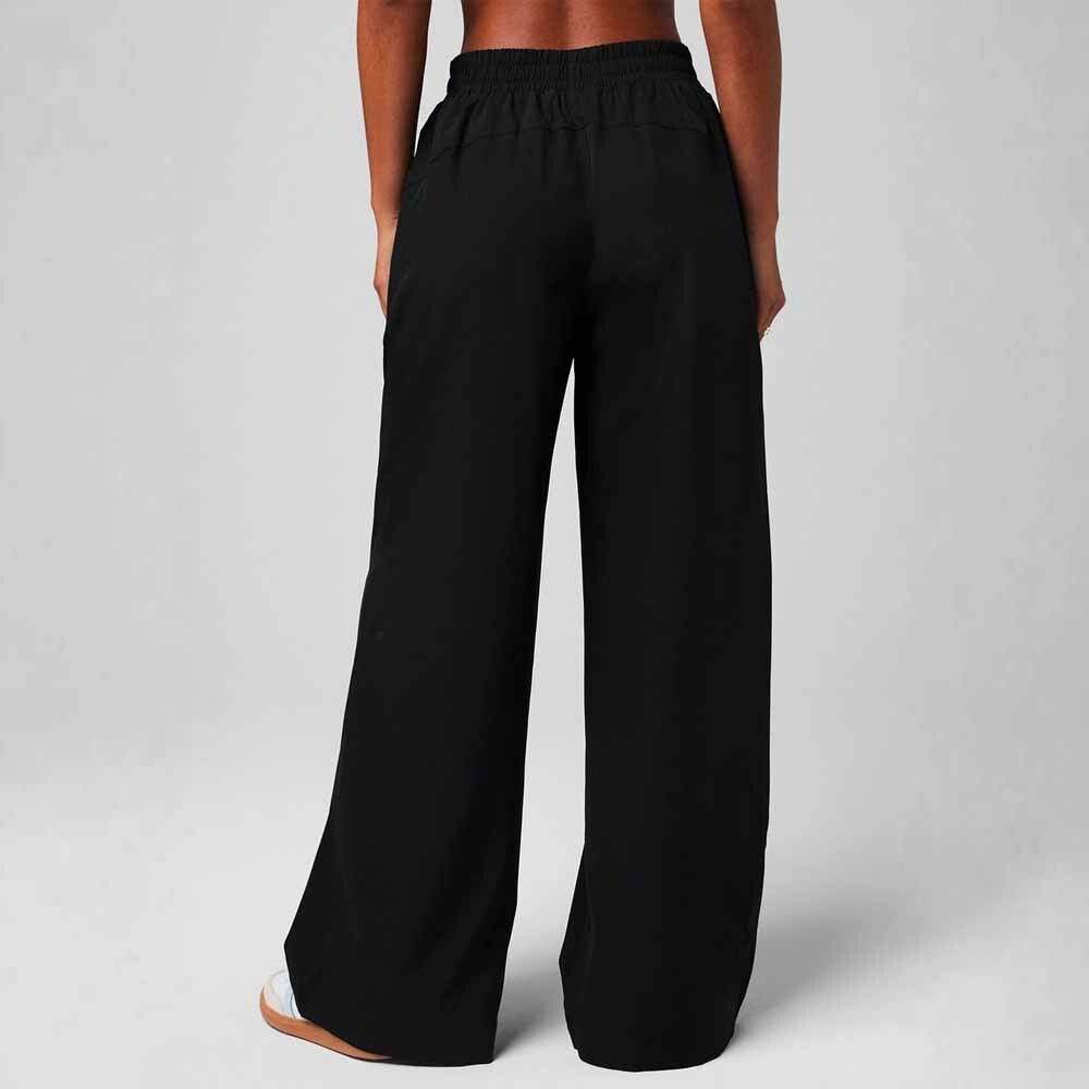 Pantalón Downtown Wide Leg Pant Mujer Black