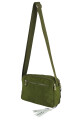 Morral con bolsillos verde