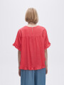 Blusa Abbas Rojo Coral