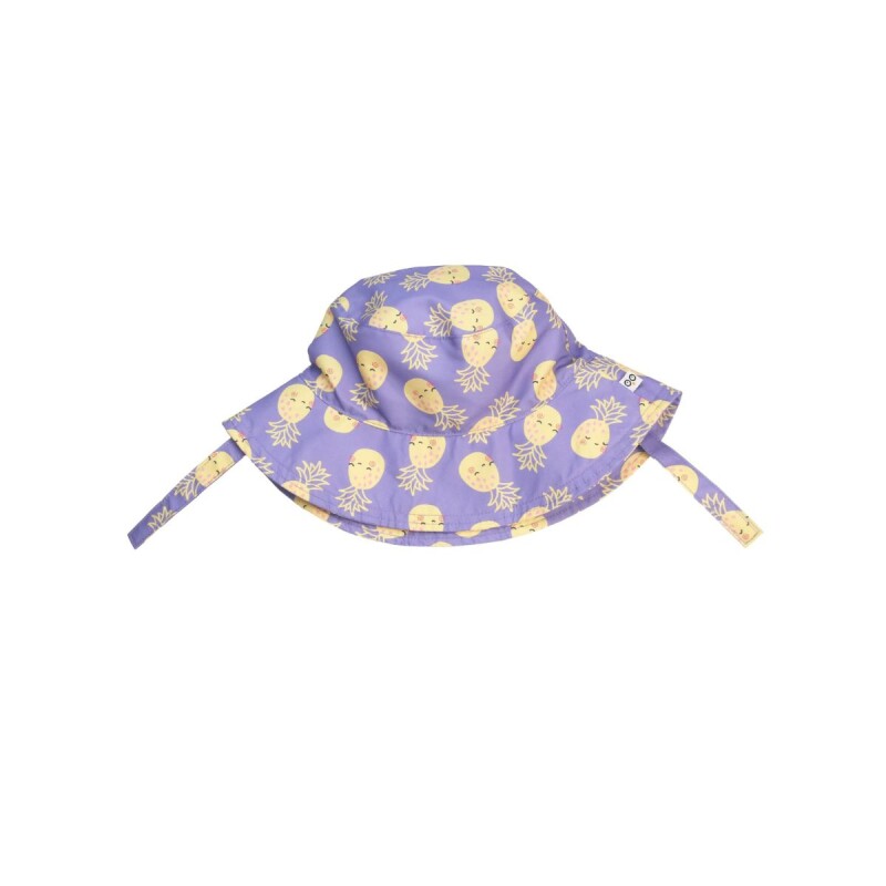 GORRO2025 Gorro De Playa Con Filtro Upf50+ Para Niños Zoochini - Piñas 2-5y