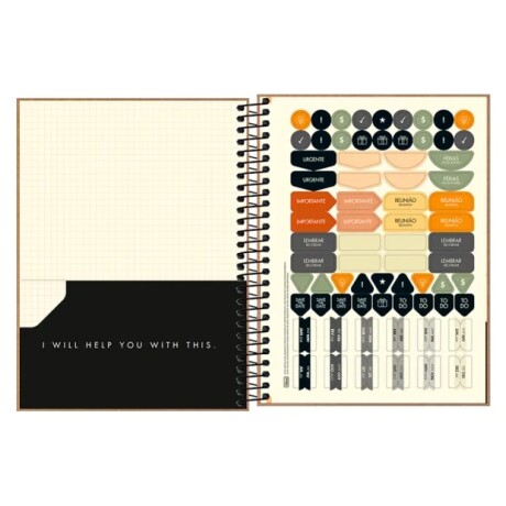 Agenda Tilibra 2026 Kraftwork Diseño 3