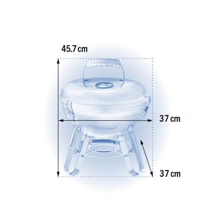 Parrilla de Carbón Portátil Napoleon 14" (37 cm) NK14K-LE Parrilla de Carbón Portátil Napoleon 14" (37 cm) NK14K-LE