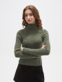 Polera Elizabet Verde Melange