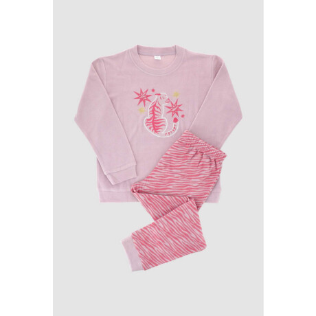 Pijama tiger pink Rosado