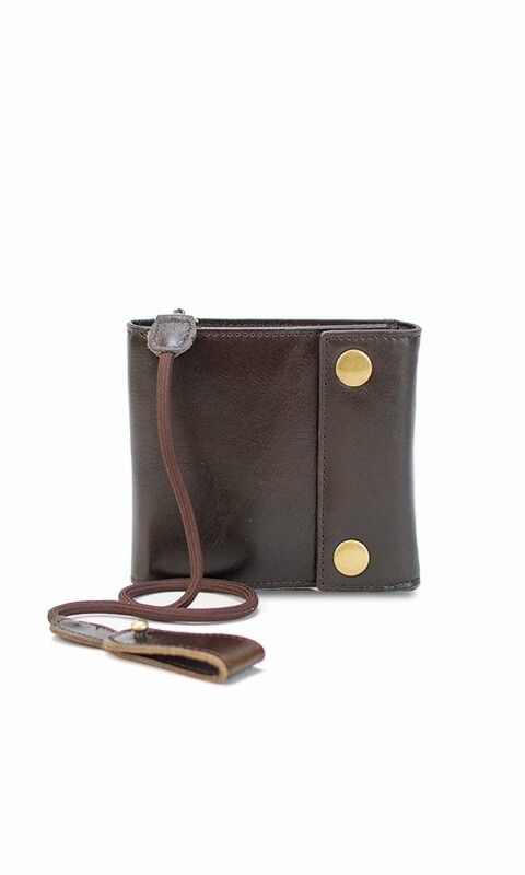 BILLETERA CUERO HEBE CAFÉ