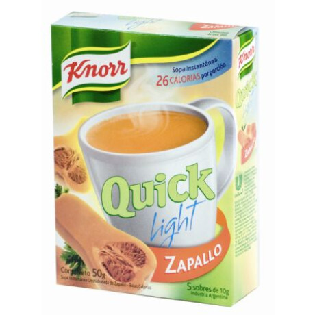 SOPA KNORR QUICK LIGHT CJ X5U ZAPALLO SOPA KNORR QUICK LIGHT CJ X5U ZAPALLO