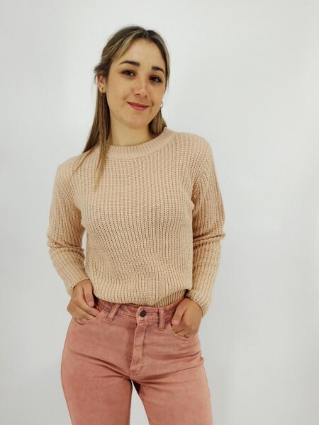 BUZO SLOWLY TP023 BEIGE