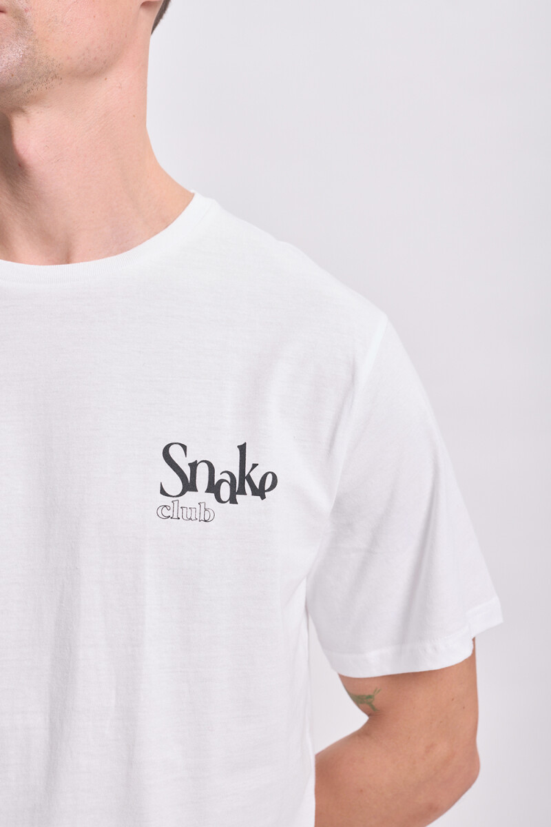 Remera estampa Blanco