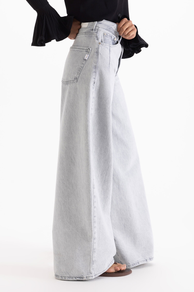 JEANS NINA GREY Gris