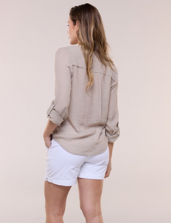Blusa Nudo Opcional BEIGE OSCURO