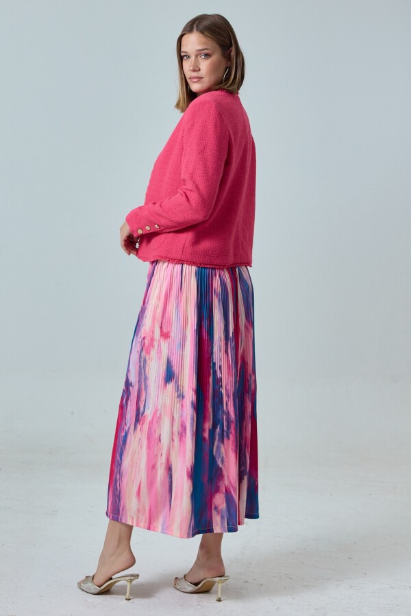 Capri Wide Leg MULTI/FUCSIA