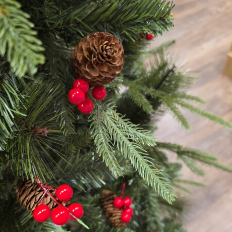 Árbol Navideño Frondoso Completo 1.8mt Decoración Árbol Navideño Frondoso Completo 1.8mt Decoración