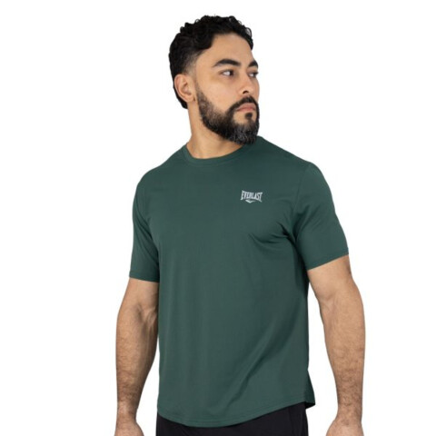 TSHIRT MEN POLY EVERLAST TRAIN GN M6 M GREEN