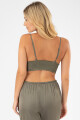 Pijama tres saten Verde claro