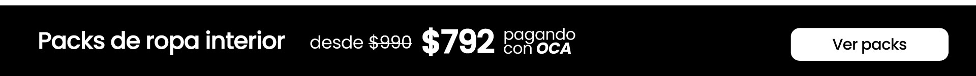 packs oca 792