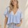 Blusa Ariana celeste