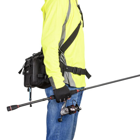 Bolso Táctico Multifunción Impermeable C/Múltiples Bolsillos Negro