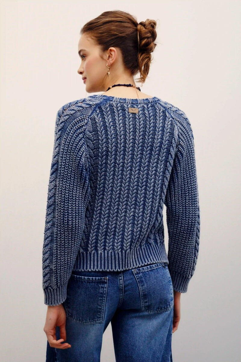SWEATER WASH Azul