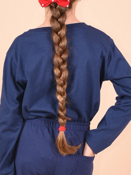 REMERA BASICA UNIFORME AZUL