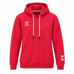 BUZO CANGURO GAMUZADO ROJO