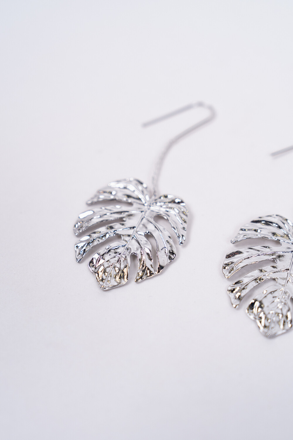 Caravana Hojas Plateado