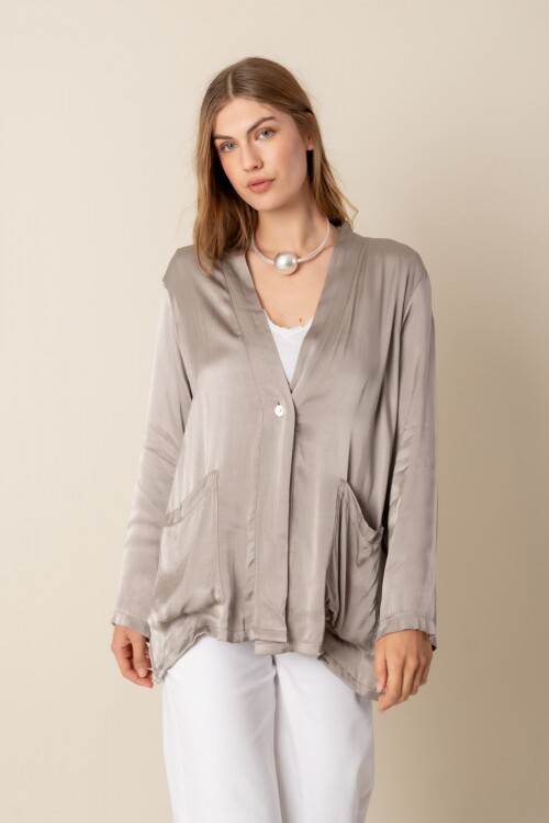 Kimono dama Gris