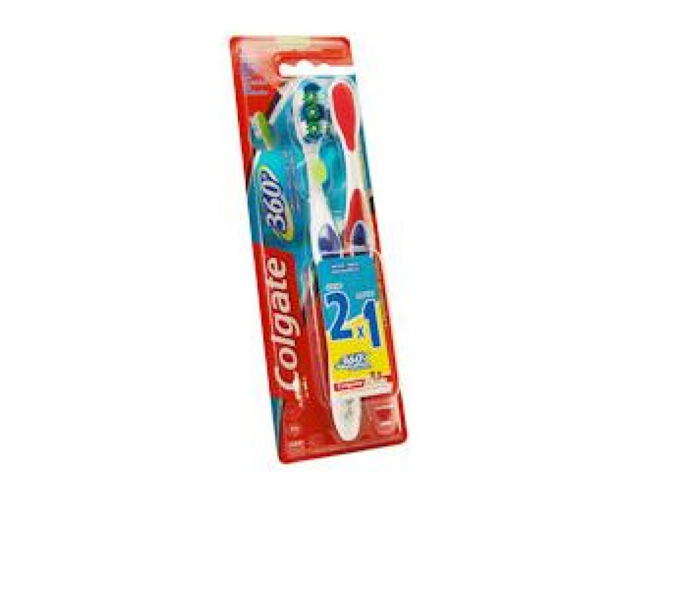 CEPILLO DENTAL COLGATE 360º 2X1 