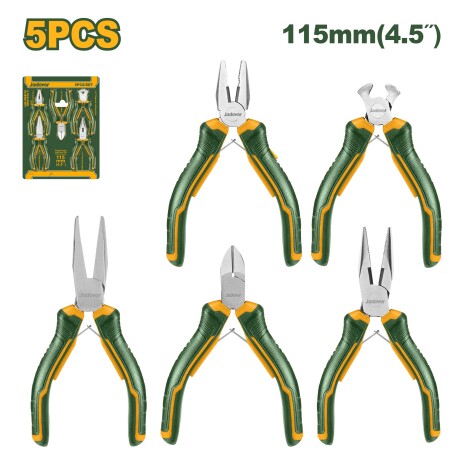 ALICATE MINI 5 PZAS 4.5´´ JADEVER ALICATE MINI 5 PZAS 4.5´´ JADEVER