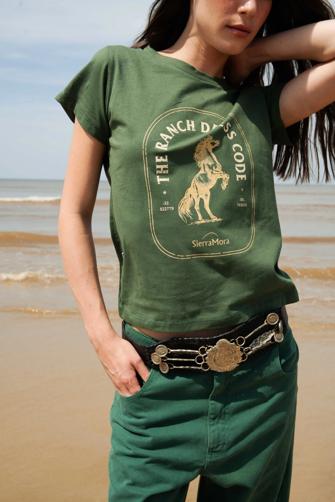 Ranch T shirt verde s