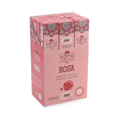 INCIENSO HARI DARSHAN KARMA 15GR X12 Rosa