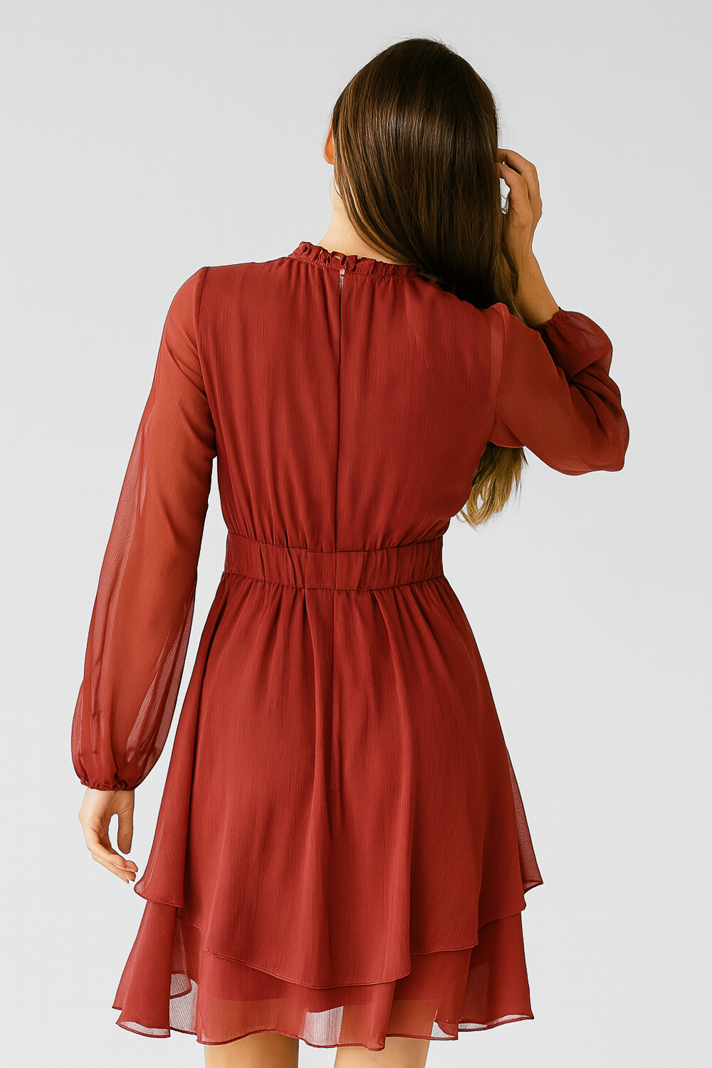 Vestido Granto Bordeaux