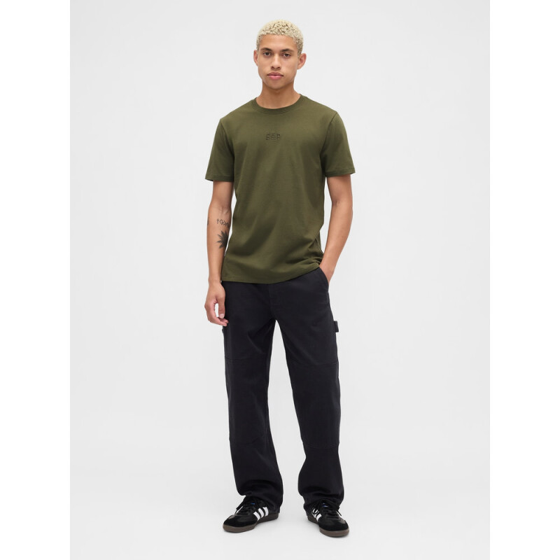V-FRCH MINI LOGO TEE ARMY JACKET GREEN