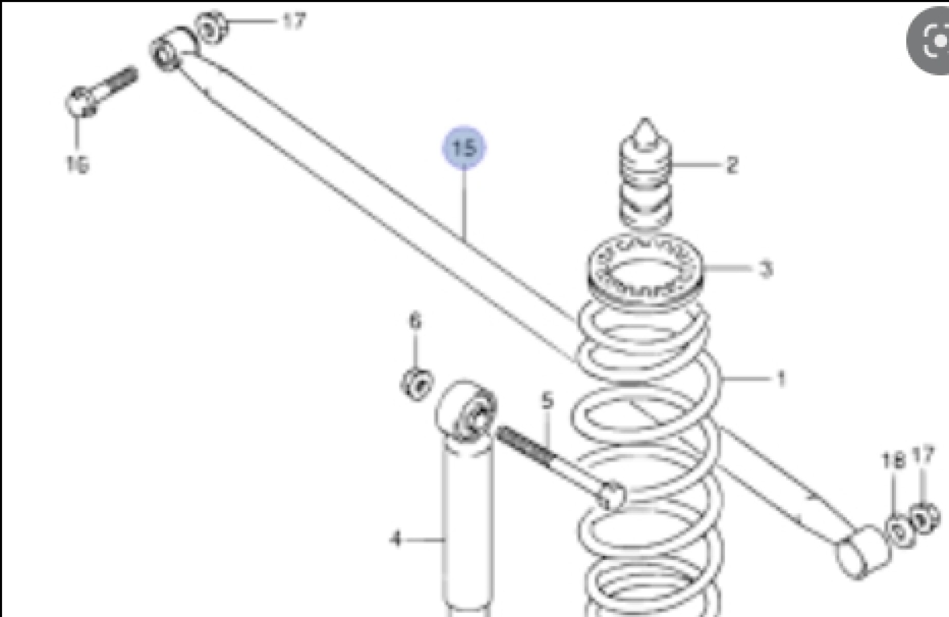 SUSPENSION VARIOS MARUTI BARRA TENSORA TRASERA - 