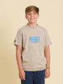 T-SHIRT FUNGI TEEN RUSTY Hueso
