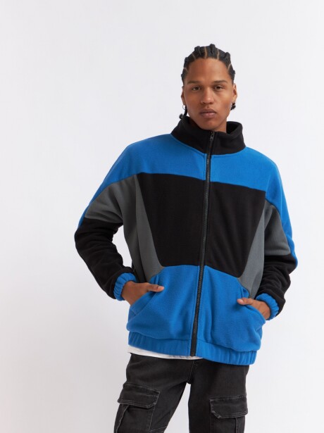 CAMPERA RULO AZUL