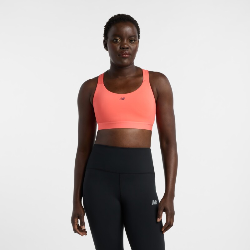 Top New Balances de Dama - Essential Train Bra - WB51035DTR RED