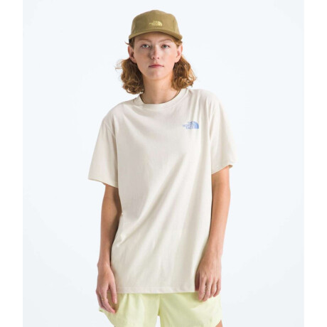 Remera All Day Beauty Relaxed Short Sleeve White Dune