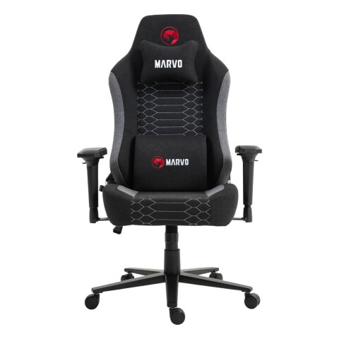 Silla Gamer Marvo Ch-178 Respaldo 180º Ergonómica 150kg SILLA MARVO CH-178 GRIS