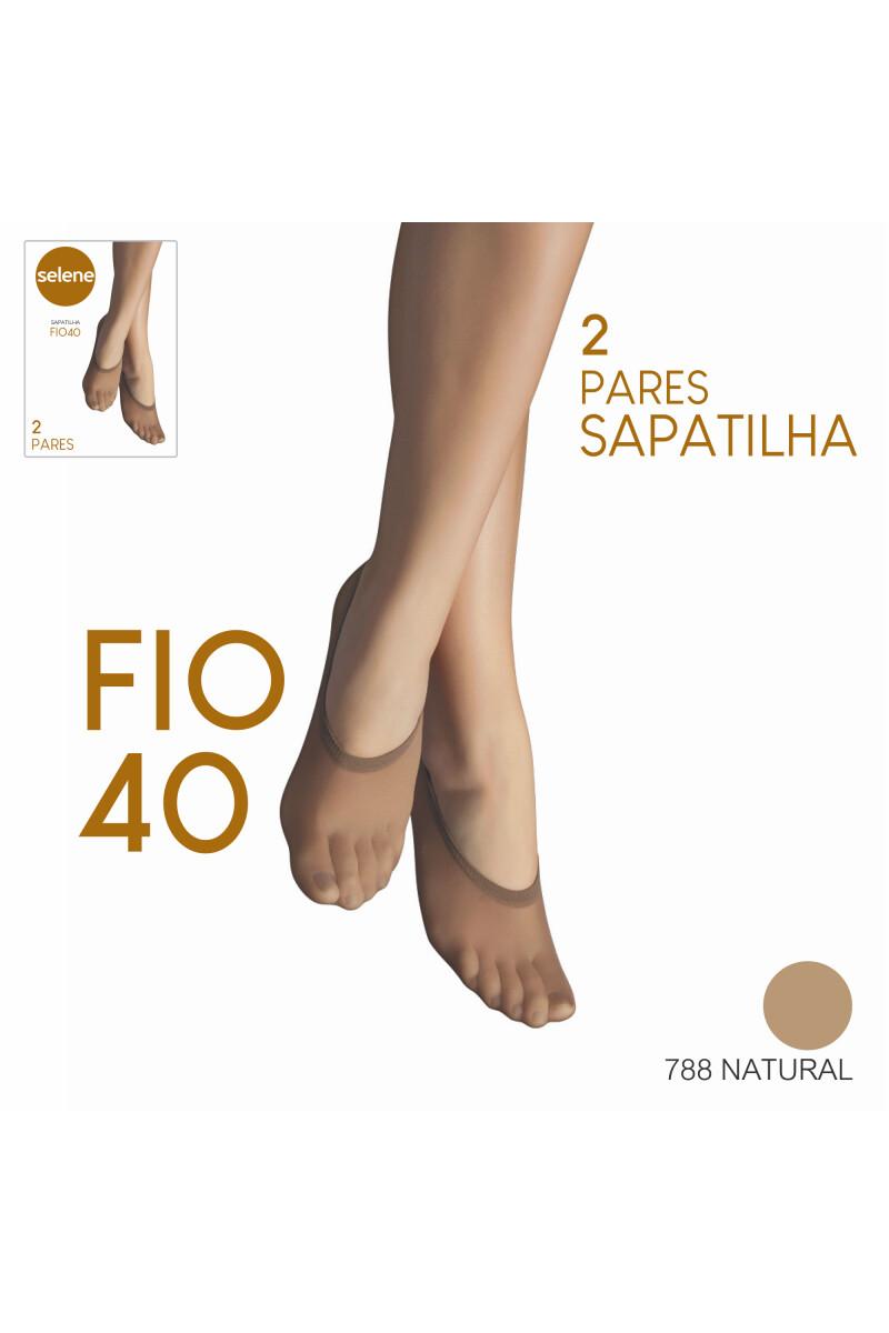 PLANTINA PACK 2 PARES NATURAL