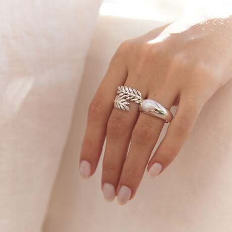 Anillo Hojas - Plata 925 Anillo Hojas - Plata 925