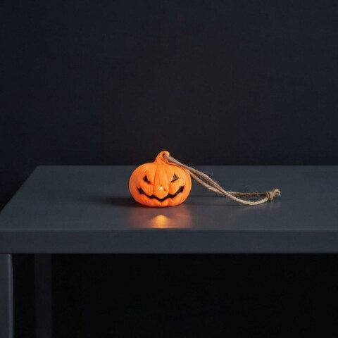 Colgante Calabaza con Luz Chica