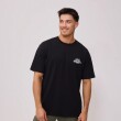 T-SHIRT RUSTY LYSANDER NEGRO