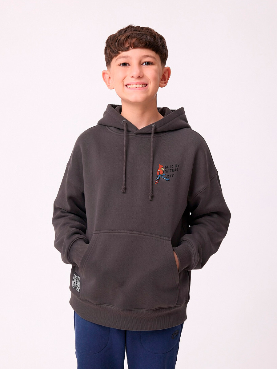 CANGURO STORMI TEEN RUSTY - Gris Oscuro 