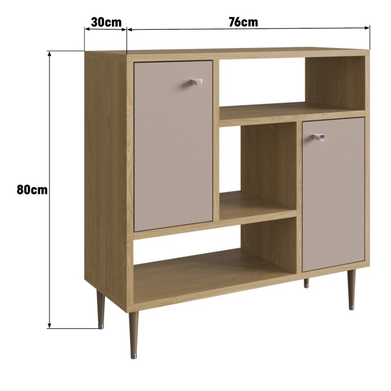 Aparador Bargueño Buffet Living 2p Premium® 15mm Aparador Bargueño Buffet Living 2p Premium® 15mm