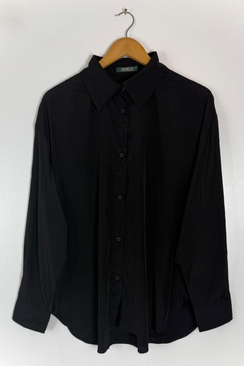 CAMISA RAYON TRINA NEGRO