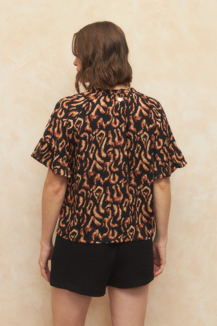 CAMISA DARIA PRINT Animal Print