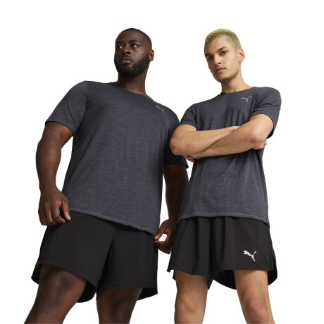 REMERA RUN FAVORITE HEATHER SS TEE M 70