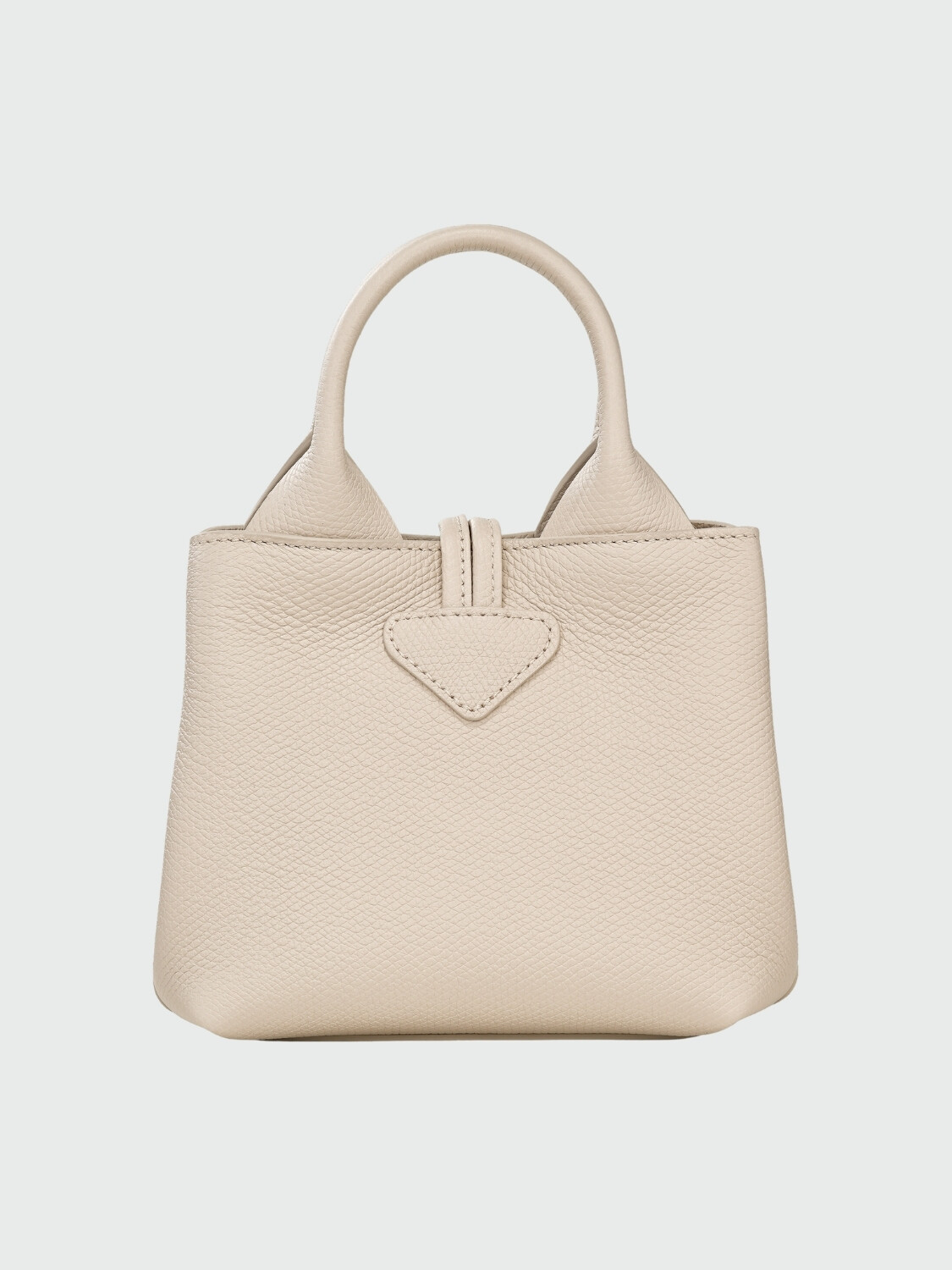 LONGCHAMP - Clutch Le Roseau XS Beige