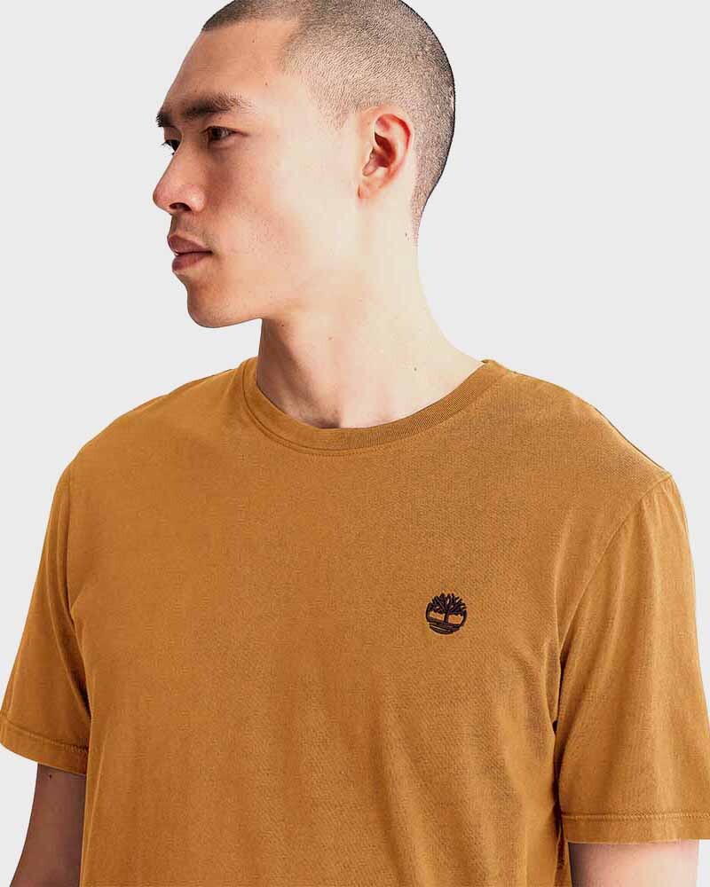 Polera Oyster River Logo Garment Dyed SS Tee Hombre P47